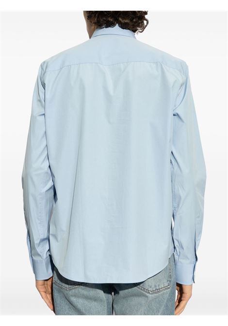 classic adc shirt man light blue AMI PARIS | BFHSH061.CO0097484
